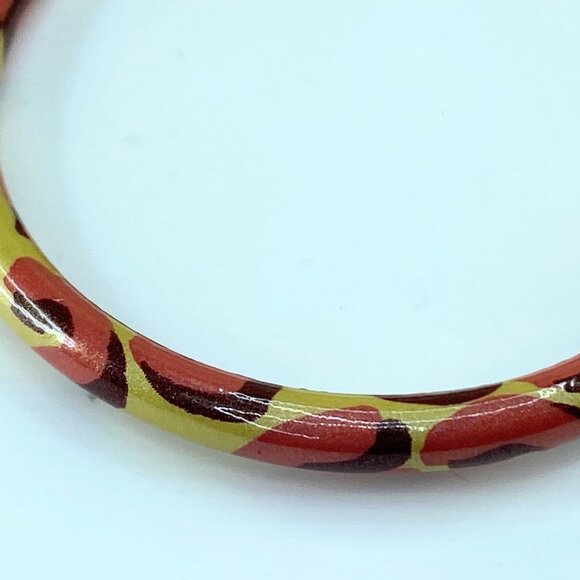 Louis Vuitton Keep It Blanc Corail Leopard Brasserie Opit Bracelet GS241 - Picture 8 of 8